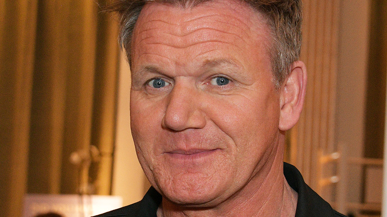 Gordon Ramsay smiling