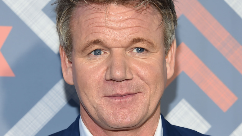 Gordon Ramsay smiling