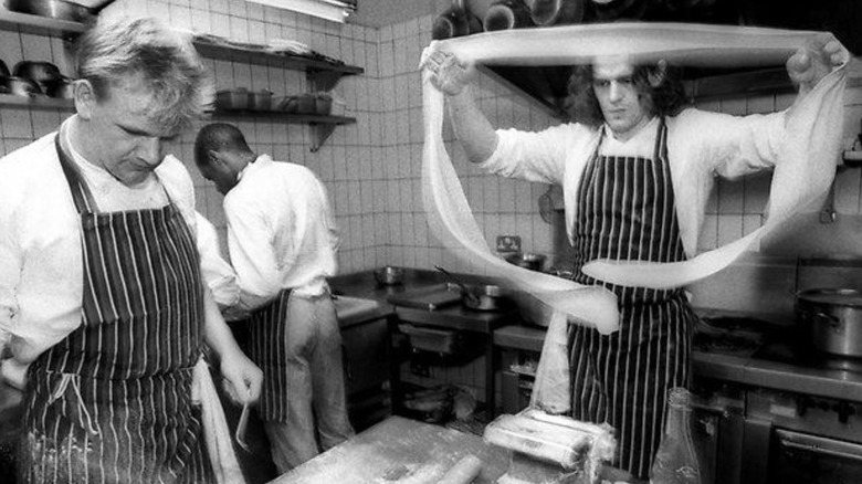 Gordon Ramsay and Marco Pierre White