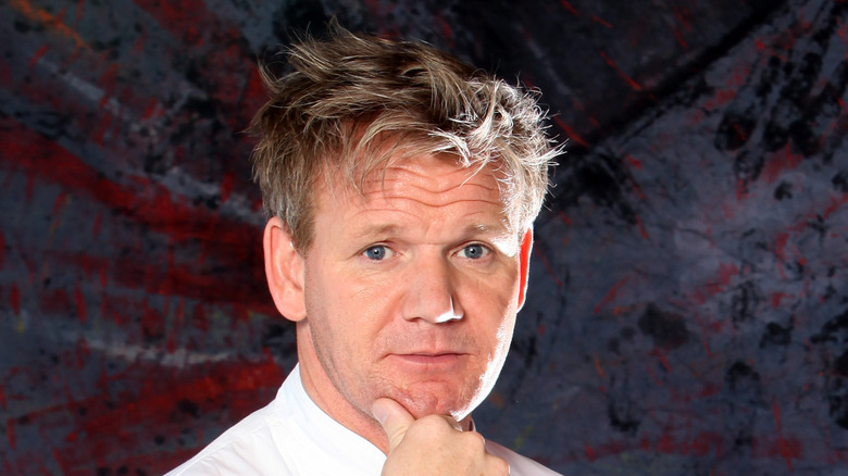 Gordon Ramsay posing