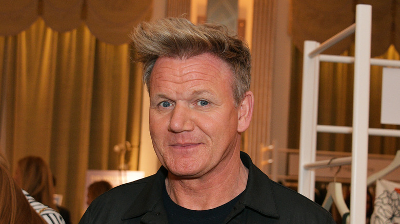 Gordon Ramsay black jacket
