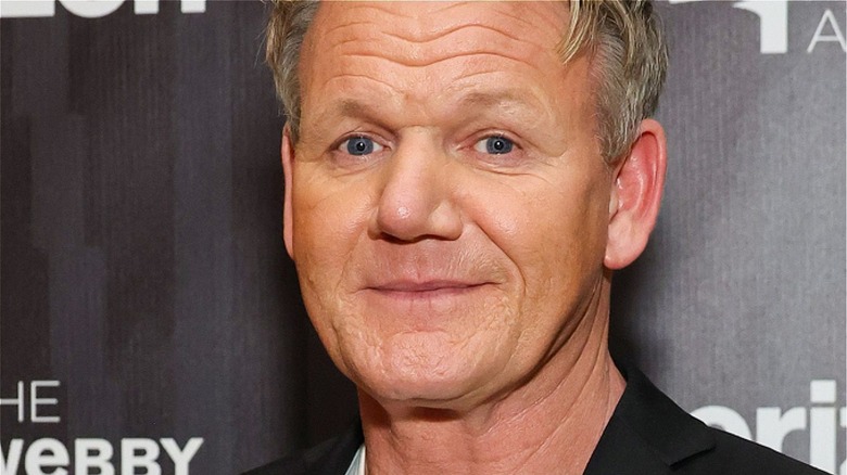 Close-up of Gordon Ramsay