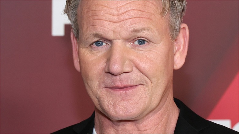 closeup of Gordon Ramsay smiling