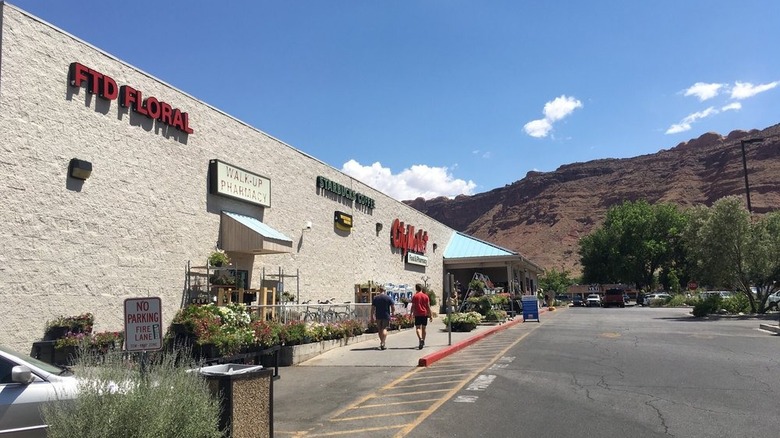 Exterior of a CityMarket grocery store in Moab, Utah