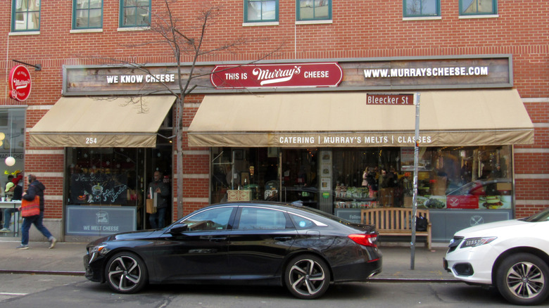 Exterior of Murray's Cheese in New York City