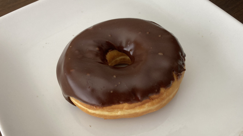 Albertsons iced chocolate donut