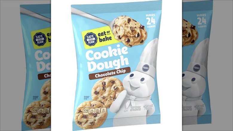 pillsbury chocolate chip cookie dough