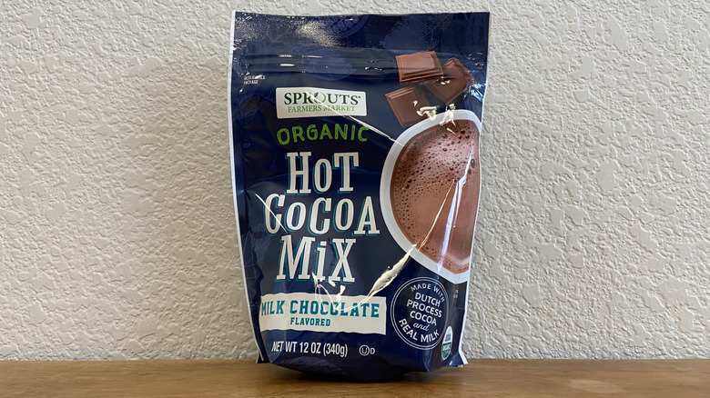 bag of Sprouts hot cocoa mix