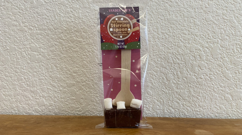 plastic packet with Trader Joe's Stirring Spoon