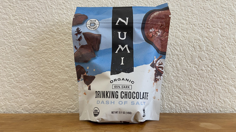 bag of Numi drinking chocolate