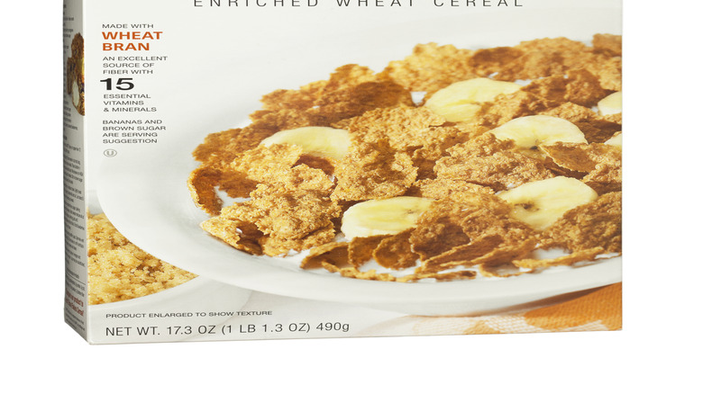 box of publix brand cereal