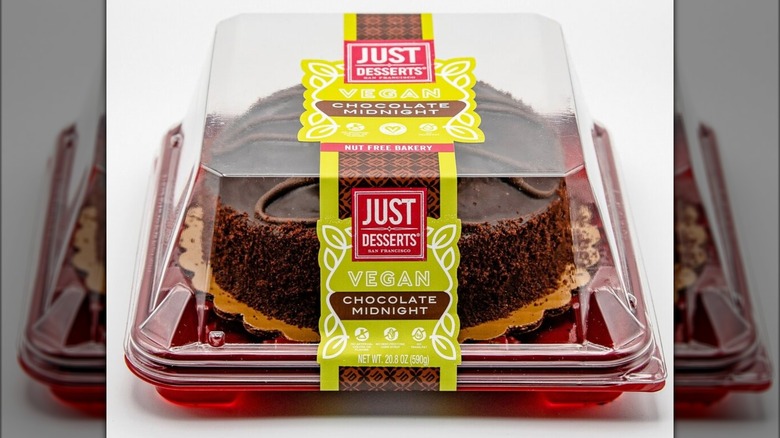 Just Desserts Vegan Chocolate Midnight Cake