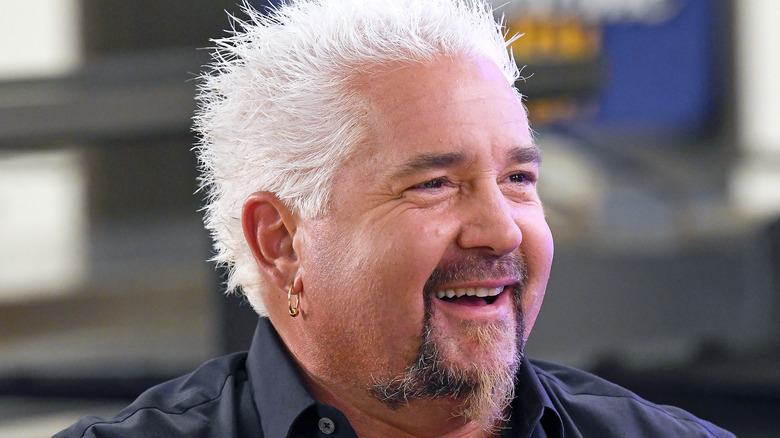 Guy Fieri laughing