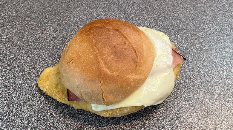 Chicken royal with Swiss and jalapeno