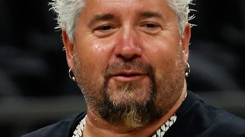 Closeup of Guy Fieri