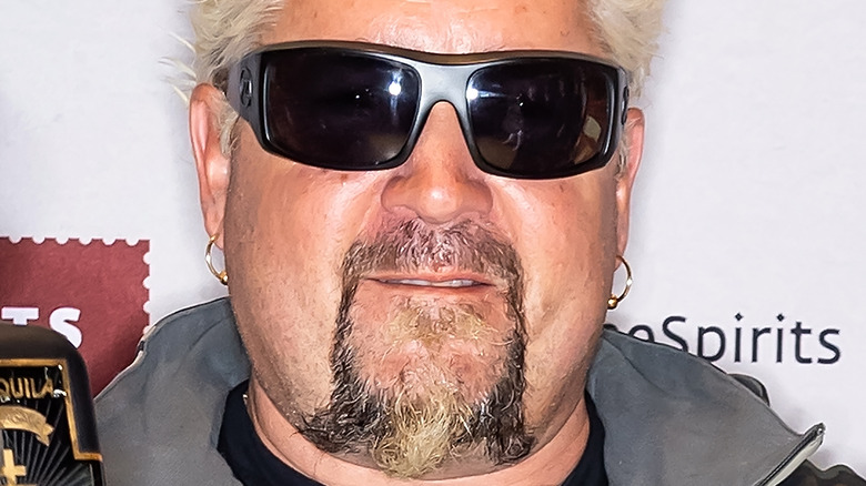 Guy Fieri wearing sunglasses