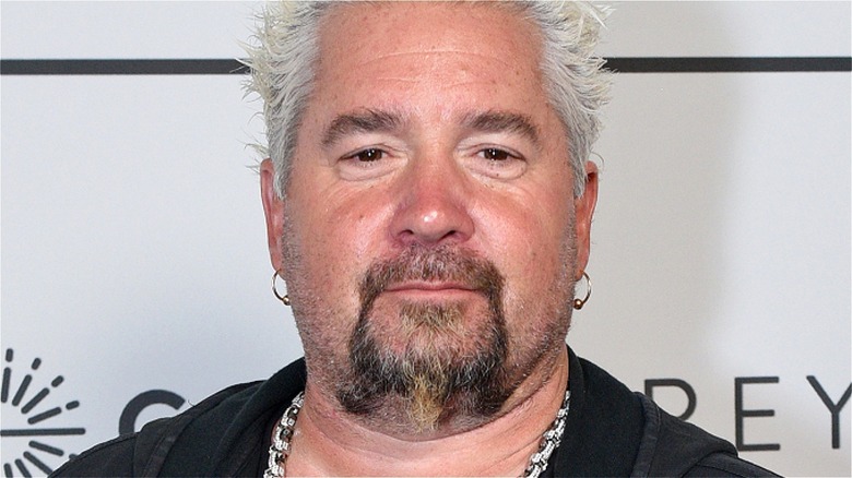 closeup of Guy Fieri smiling