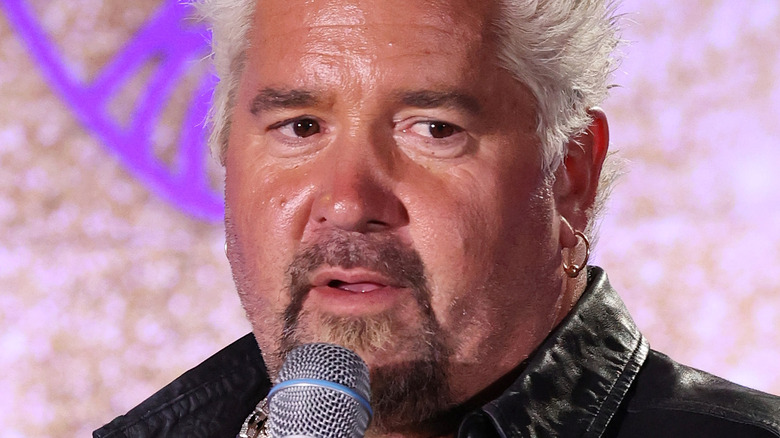 Guy Fieri speaking