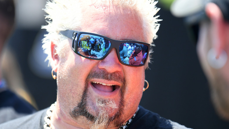 Close-up of Guy Fieri