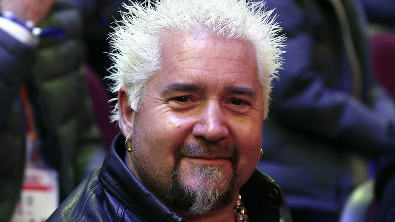 Closeup of Guy Fieri