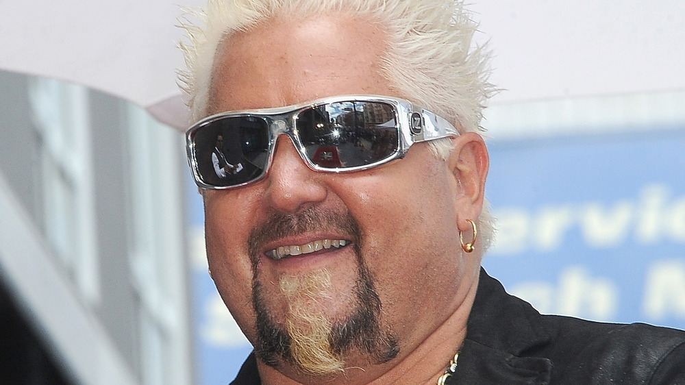 Guy Fieri wearing shades close-up