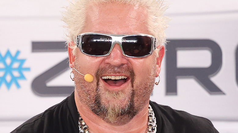 Guy Fieri laughing