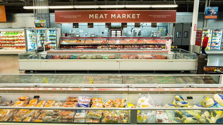 HEB meat department