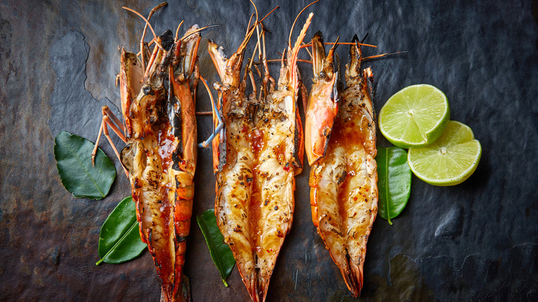   కాల్చిన langoustines