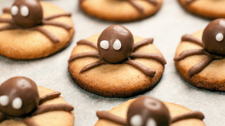 Ginger biscuits for Halloween