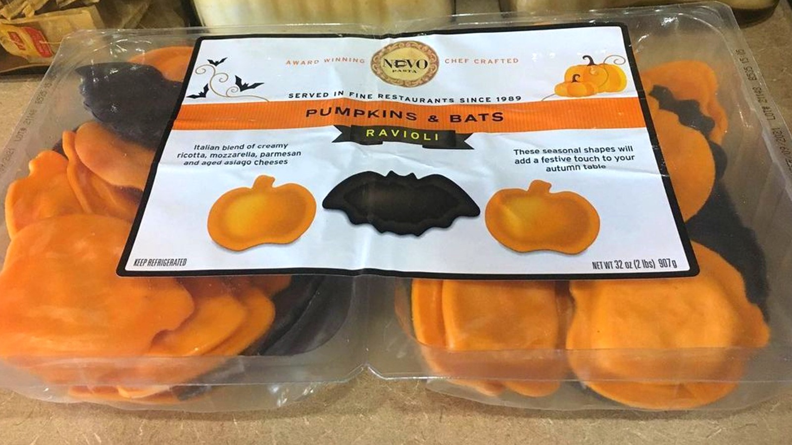 Halloween-Themed Pasta Has Arrived At Costco