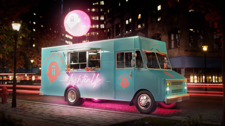 Halo Top's #LightenUp ice cream truck