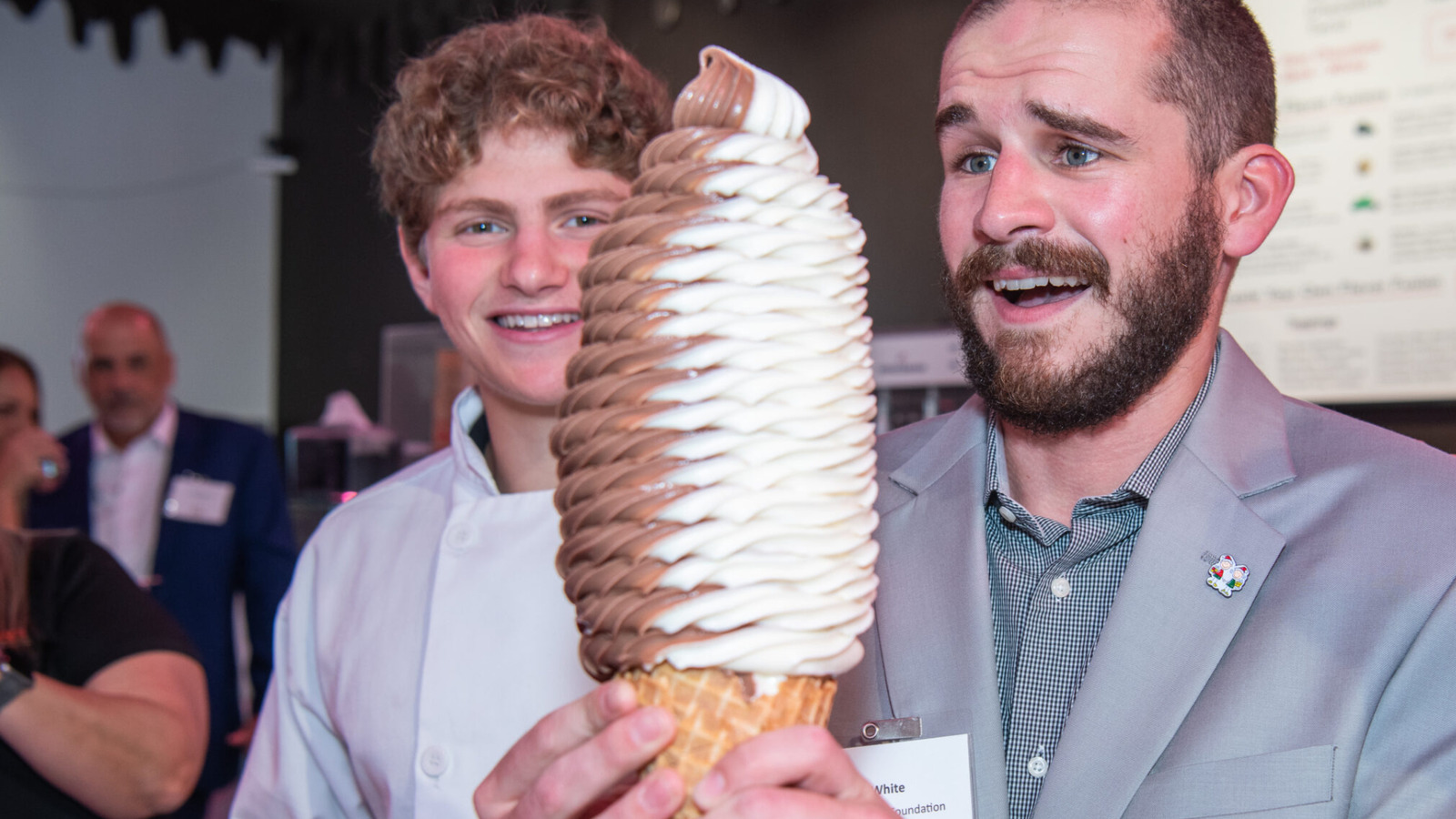 Hampton Chocolate Factory Sells A 5-Pound Ice Cream Cone (But Why?)