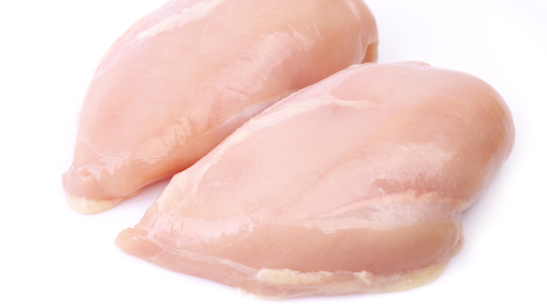 Two chicken breasts