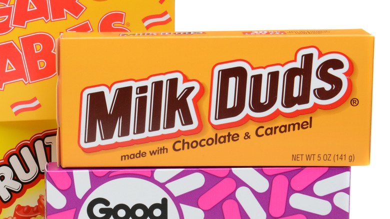 Milk Duds and other candies