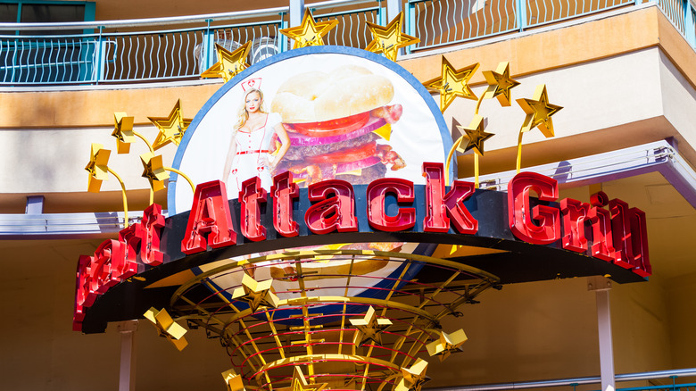 Heart Attack Grill sign