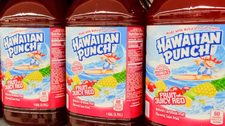 Hawaiian Punch containers