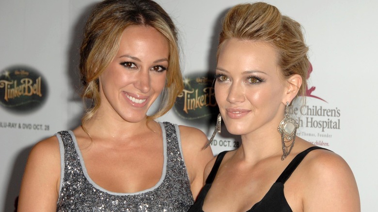 Hilary and Haylie Duff