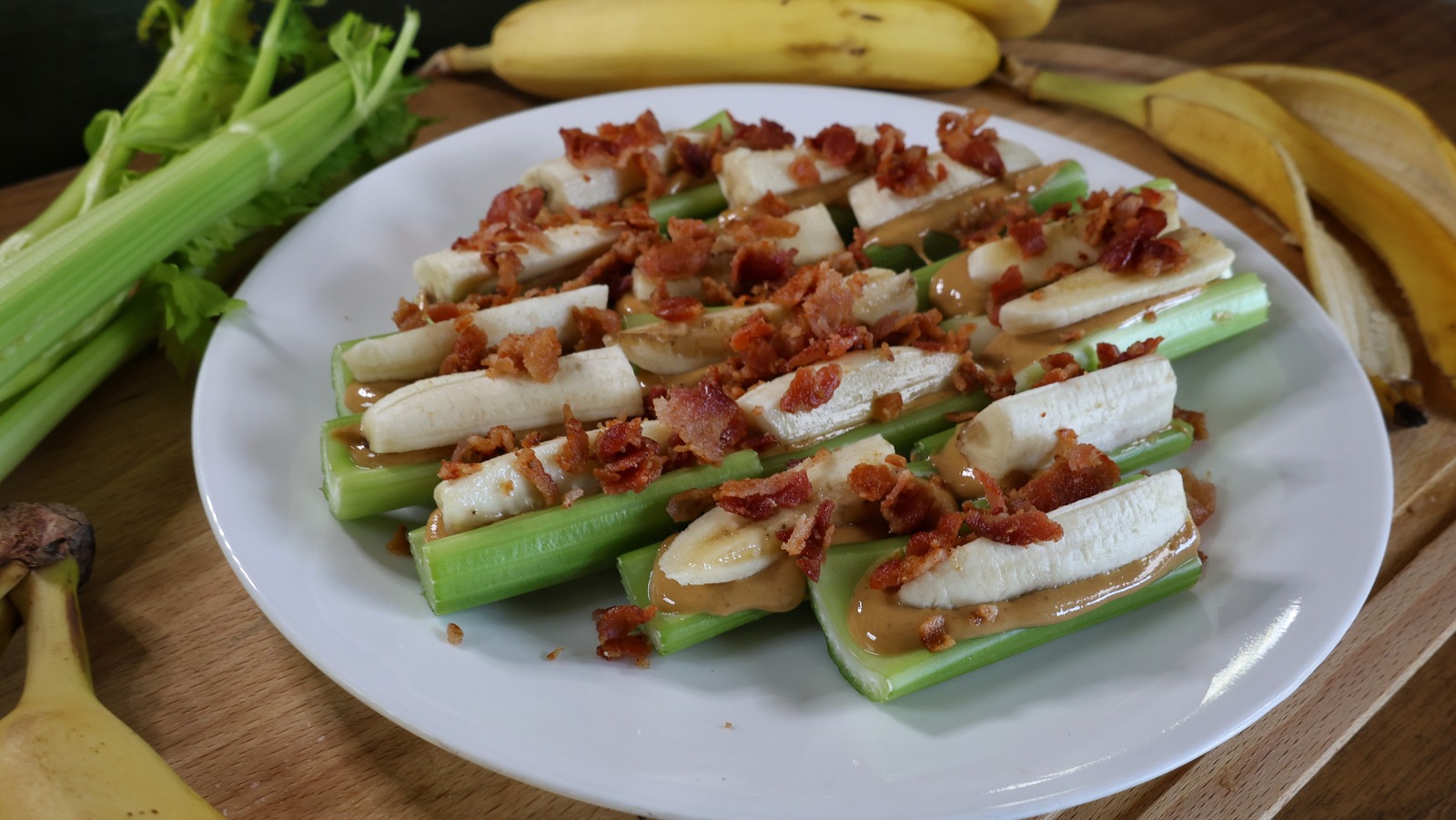 "Healthy Elvis" Ants On A Log Recipe