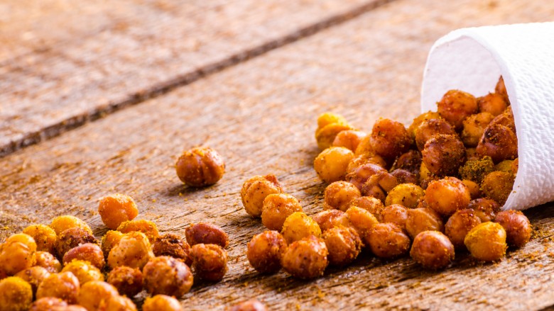 roasted chickpea snacks