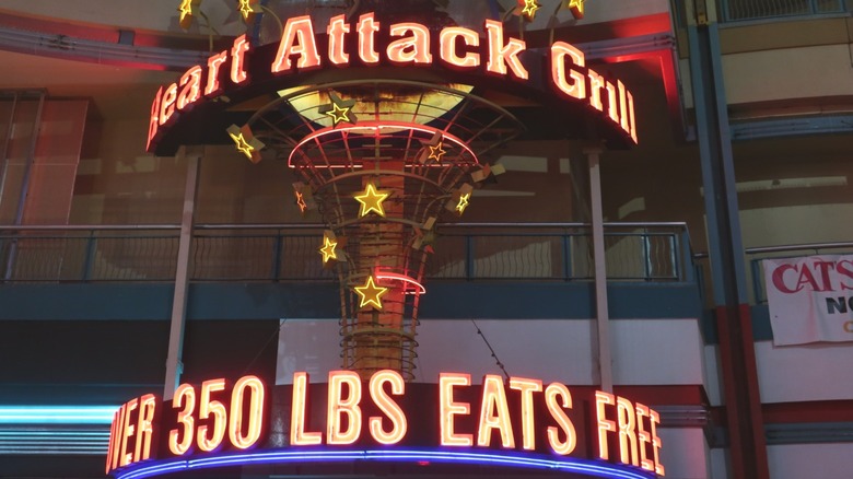 Heart Attack Grill sign