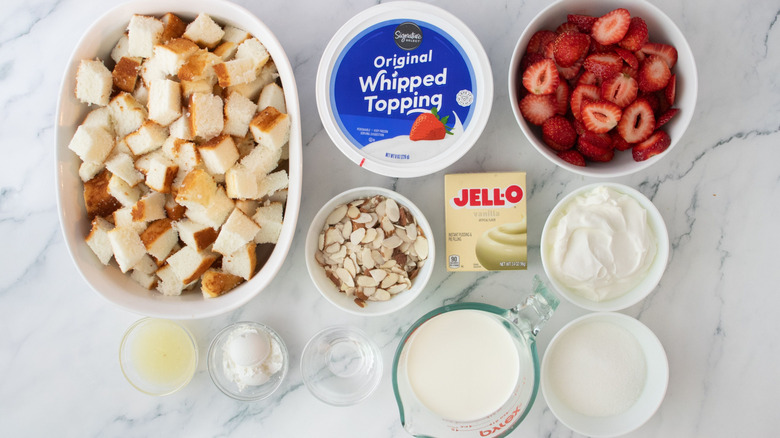 Ingredients for heaven on earth cake