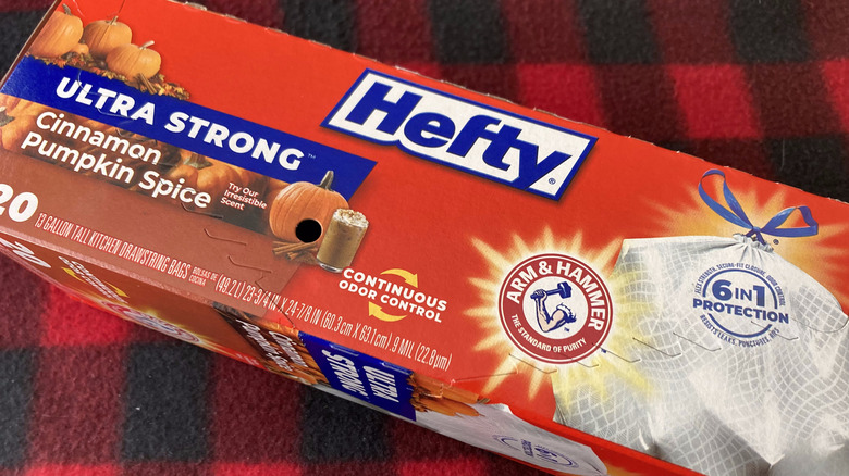 Hefty cinnamon pumpkin spice bags