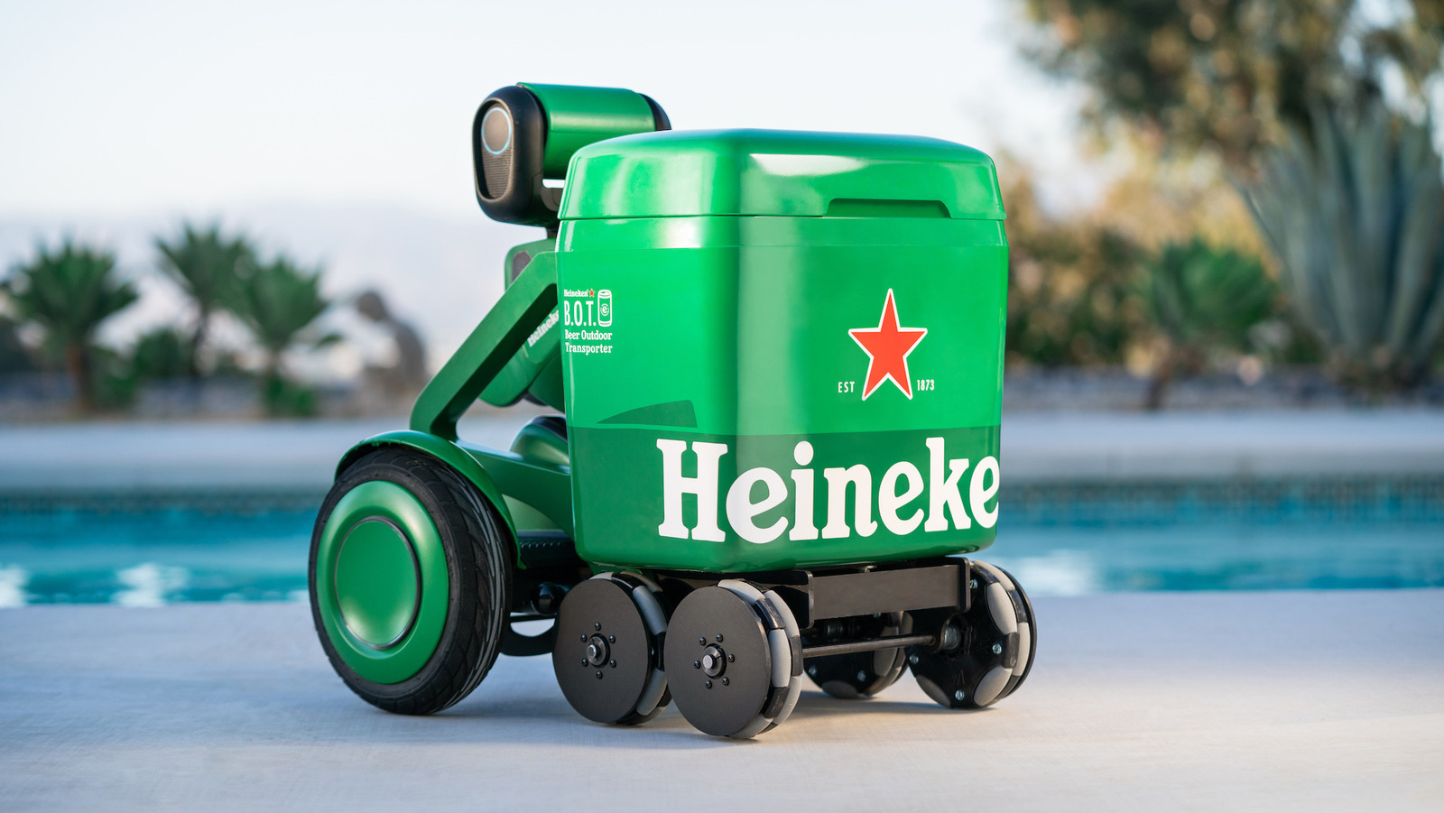 Heineken Is Giving Away Robot Coolers To Carry Your Beer. Here's How To