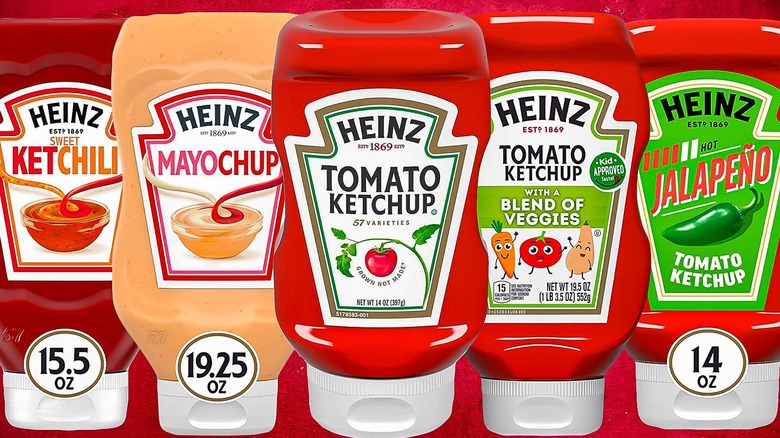 heinz ketchup bottle assortment