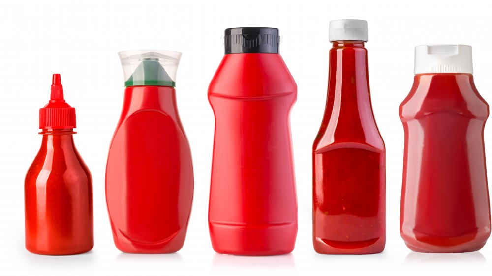 Ketchup bottles
