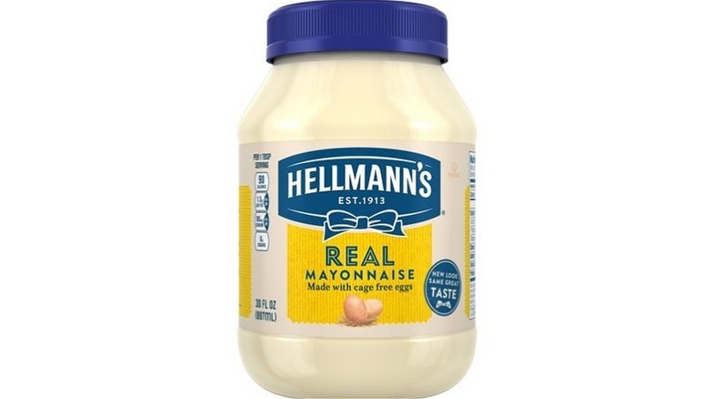 Hellmann's Mayonnaise jar 