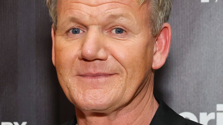 Gordon Ramsay with serious expression