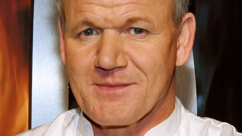 Gordon Ramsay with serious expression