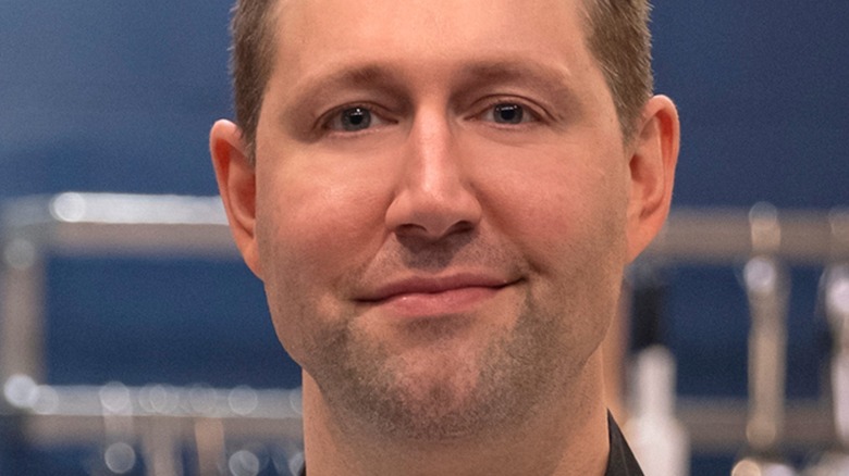 Alex Belew grinning