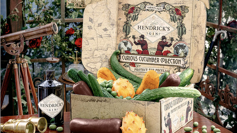  Hendrick's Gin Curious Cucumber Collection